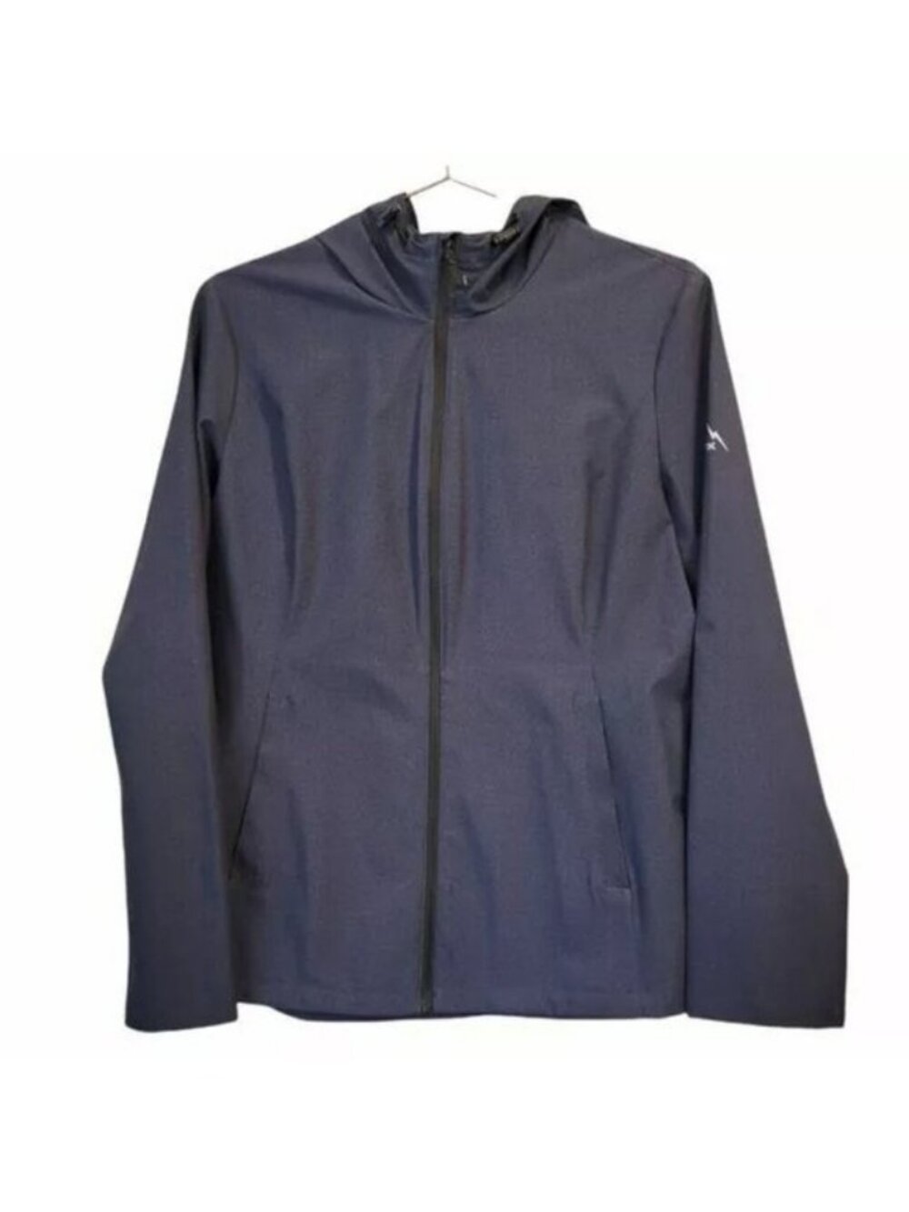 HFX | Performance Light Weight Rain hooded Full Zip Jacket Navy